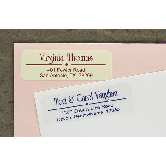 University Return Address Labels